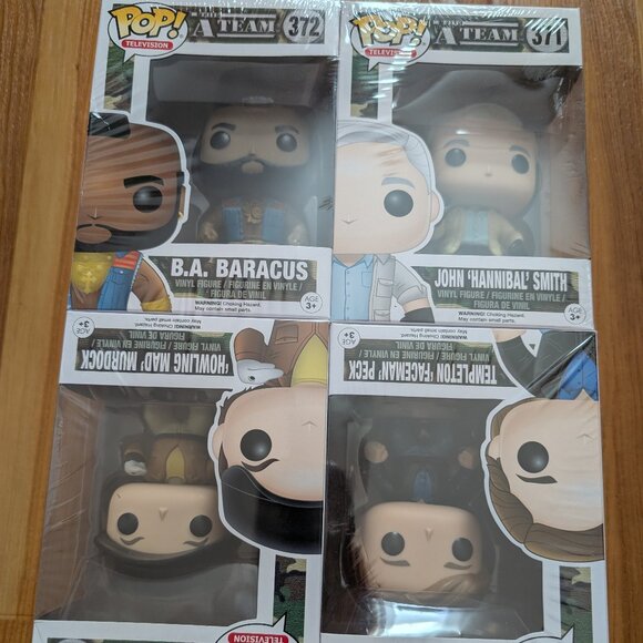 Funko Pop The A-Team four figurines - Picture 1 of 2